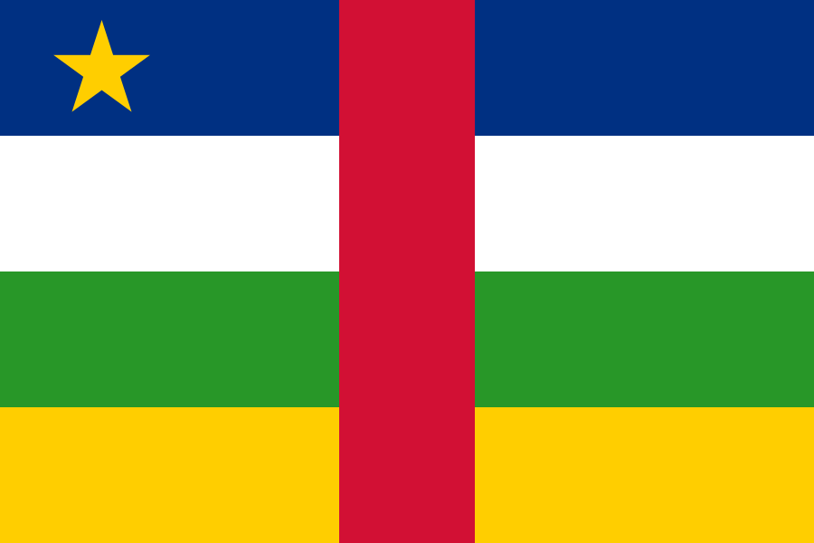 Drapeau de la République centrafricaine